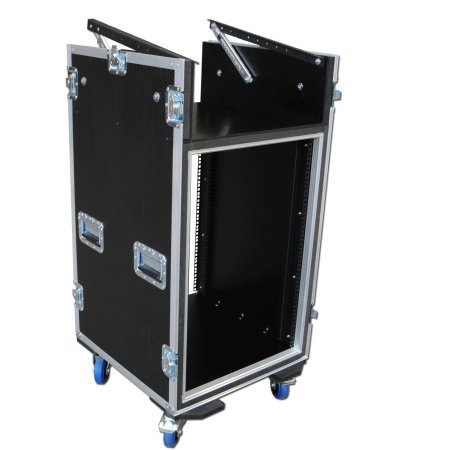 12u x 16u Sleeved Mixer Rack Flightcase